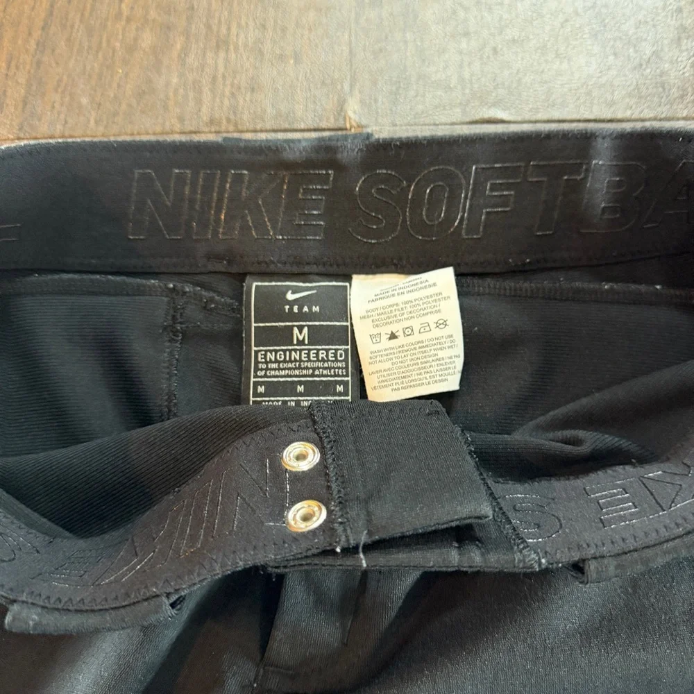 Nike Black Softball Athletic to the Knee Pants - Picture 4 of 10